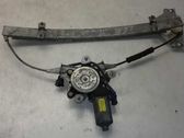 Rear window lifting mechanism without motor