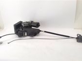 Rear door soft close latching motor