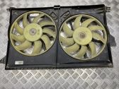 Radiator cooling fan shroud