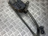 Front wiper linkage and motor