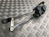 Front wiper linkage and motor