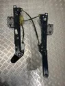 Rear window lifting mechanism without motor