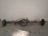 Rear axle beam with reductor