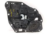 Rear door manual window regulator