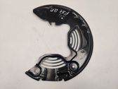 Front brake disc dust cover plate