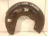 Front brake disc dust cover plate