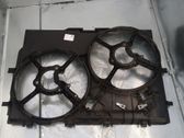Radiator cooling fan shroud