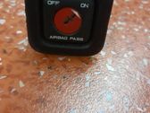 Passenger airbag on/off switch