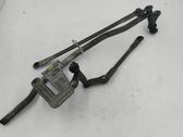 Front wiper linkage and motor