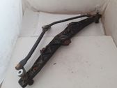 Front wiper linkage and motor