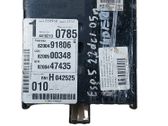 Immobilizer control unit/module