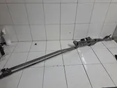 Front wiper linkage and motor