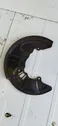 Front brake disc dust cover plate