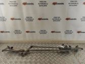 Front wiper linkage and motor
