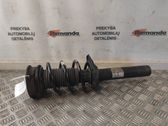 Front shock absorber with coil spring