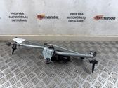 Front wiper linkage and motor