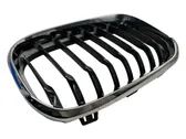 Front bumper upper radiator grill