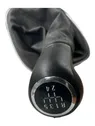 Gear lever shifter trim leather/knob