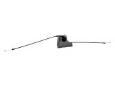 Engine bonnet/hood lock release cable