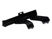 Front door windshield rail