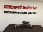 Front wiper linkage and motor