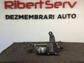 Front wiper linkage and motor