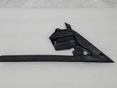 Front door glass trim molding