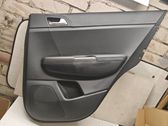 Rear door card panel trim