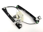 Front door window regulator with motor