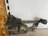 Front wiper linkage and motor