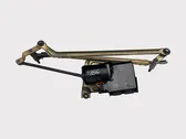 Front wiper linkage and motor