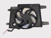 Radiator cooling fan shroud