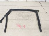 Rubber seal rear door