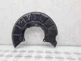 Front brake disc dust cover plate