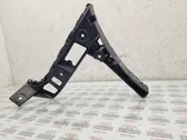 Bumper support mounting bracket corner