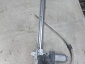 Rear door window regulator with motor