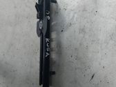 Seat belt adjustment rail