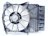 Radiator cooling fan shroud