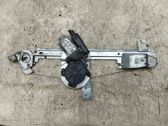 Sliding door window regulator with motor