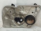 Front door window regulator with motor
