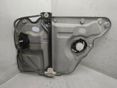 Rear door window regulator with motor