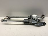 Front wiper linkage and motor