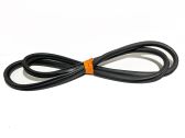Rubber seal rear door