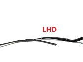 Front wiper blade arm
