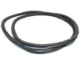 Rubber seal rear door