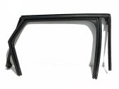 Rubber seal rear door