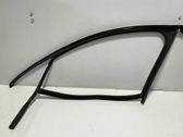 Front door glass trim molding