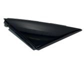 Front door glass trim molding