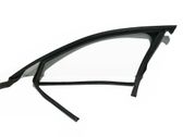 Front door glass trim molding