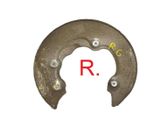 Rear brake disc plate dust cover
